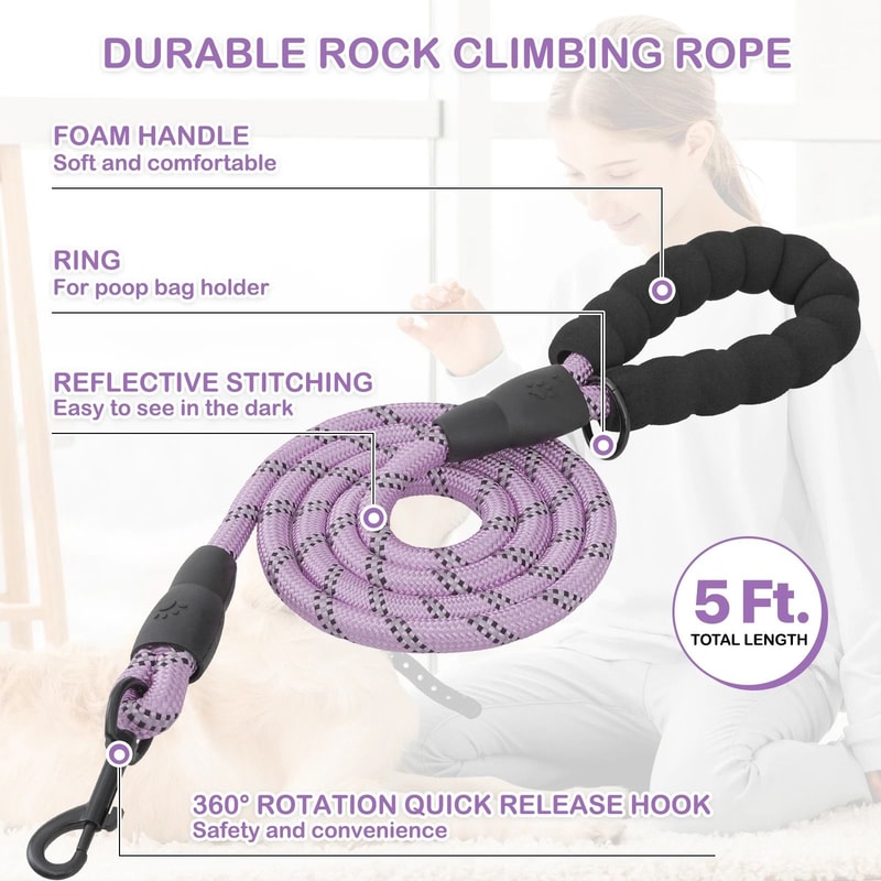 Breathable Mesh Dog Harness With Adjustable Control And Reflective Leash Set Perfect For Comfortab 5