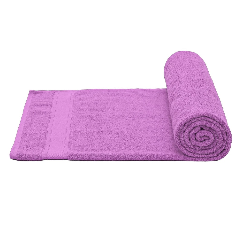 Cotton Bath Sheet Towel Soft Absorbent Quick Dry 8