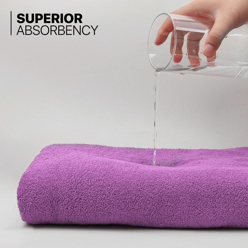 Cotton Bath Sheet Towel Soft Absorbent Quick Dry 5