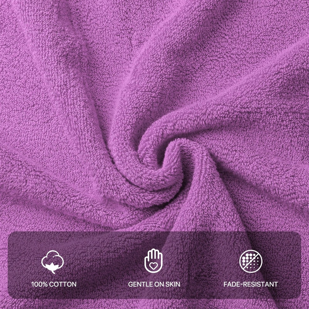 Cotton Bath Sheet Towel Soft Absorbent Quick Dry 6