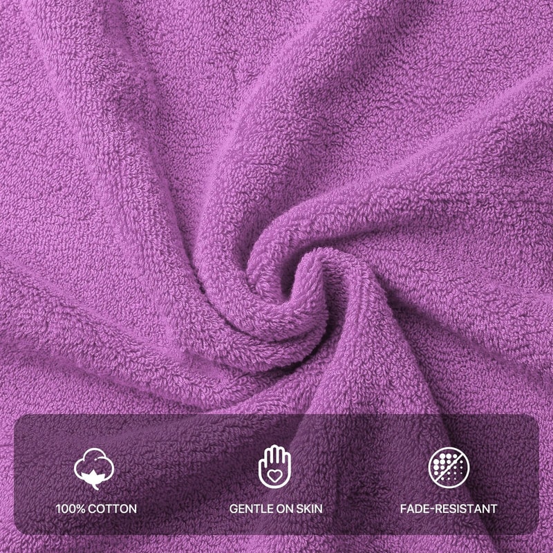 Cotton Bath Sheet Towel Soft Absorbent Quick Dry 6