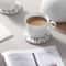 Absorbent Ceramic Coasters With Holder Ideal Drink Mat For Coffee Tea Cup Decor 0