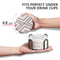 Absorbent Ceramic Coasters With Holder Ideal Drink Mat For Coffee Tea Cup Decor 2