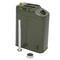Gas Fuel Can HeavyDuty Steel Tank With Spout For Gasoline Storage 4