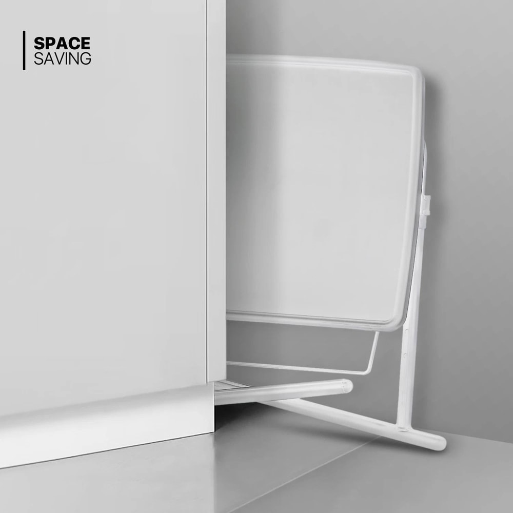 Folding Adjustable Height TV Tray Portable Sofa Bed Side Table Laptop Desk 3