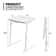 Folding Adjustable Height TV Tray Portable Sofa Bed Side Table Laptop Desk 4