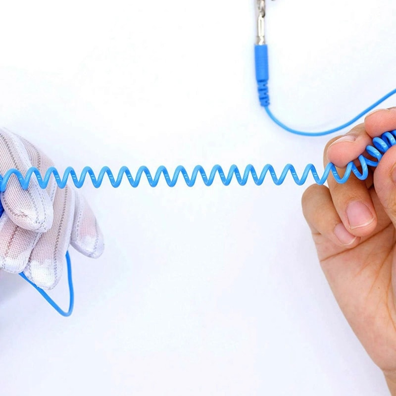 AntiStatic Wrist Band ESD Grounding Strap Prevents Static BuildUp For Electronics And Computer Rep 4