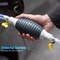Portable Manual Siphon Hand Pump For Car Fuel Transfer Gasoline Petrol Diesel 2