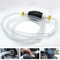 Portable Manual Siphon Hand Pump For Car Fuel Transfer Gasoline Petrol Diesel 8