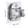 Selfadhesive Handheld Shower Head Holder Adjustable Wall Mount Bracket For Convenient Shower Stora 4