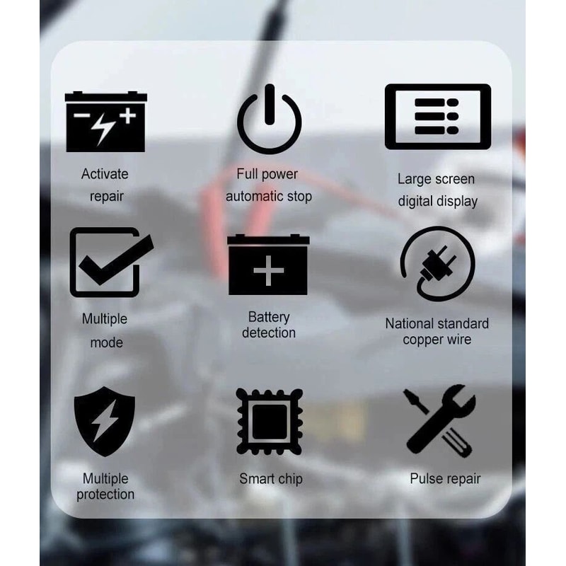 Smart Car Battery Charger Maintainer Automatic Trickle Repair For Cars Trucks Boats 9