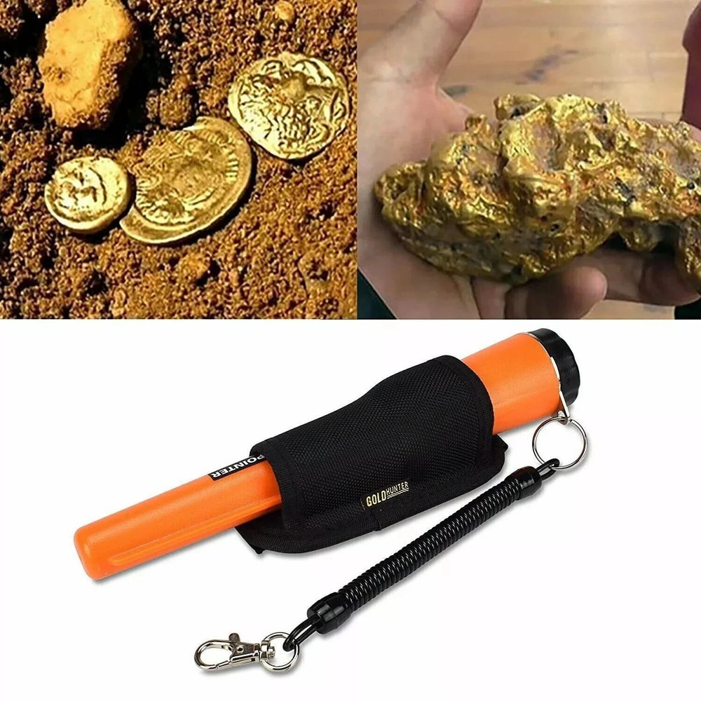Handheld Metal Detector Pro Pinpointer Waterproof Sensitive Tester For Gold Beach Prospection 11