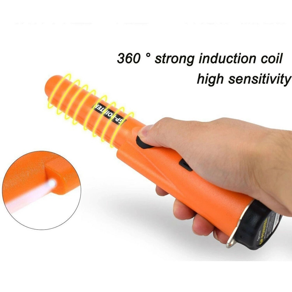 Handheld Metal Detector Pro Pinpointer Waterproof Sensitive Tester For Gold Beach Prospection 9