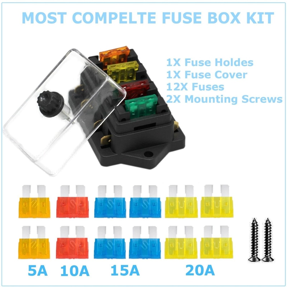 Auto Car Power Distribution Fuse Holder Box 7