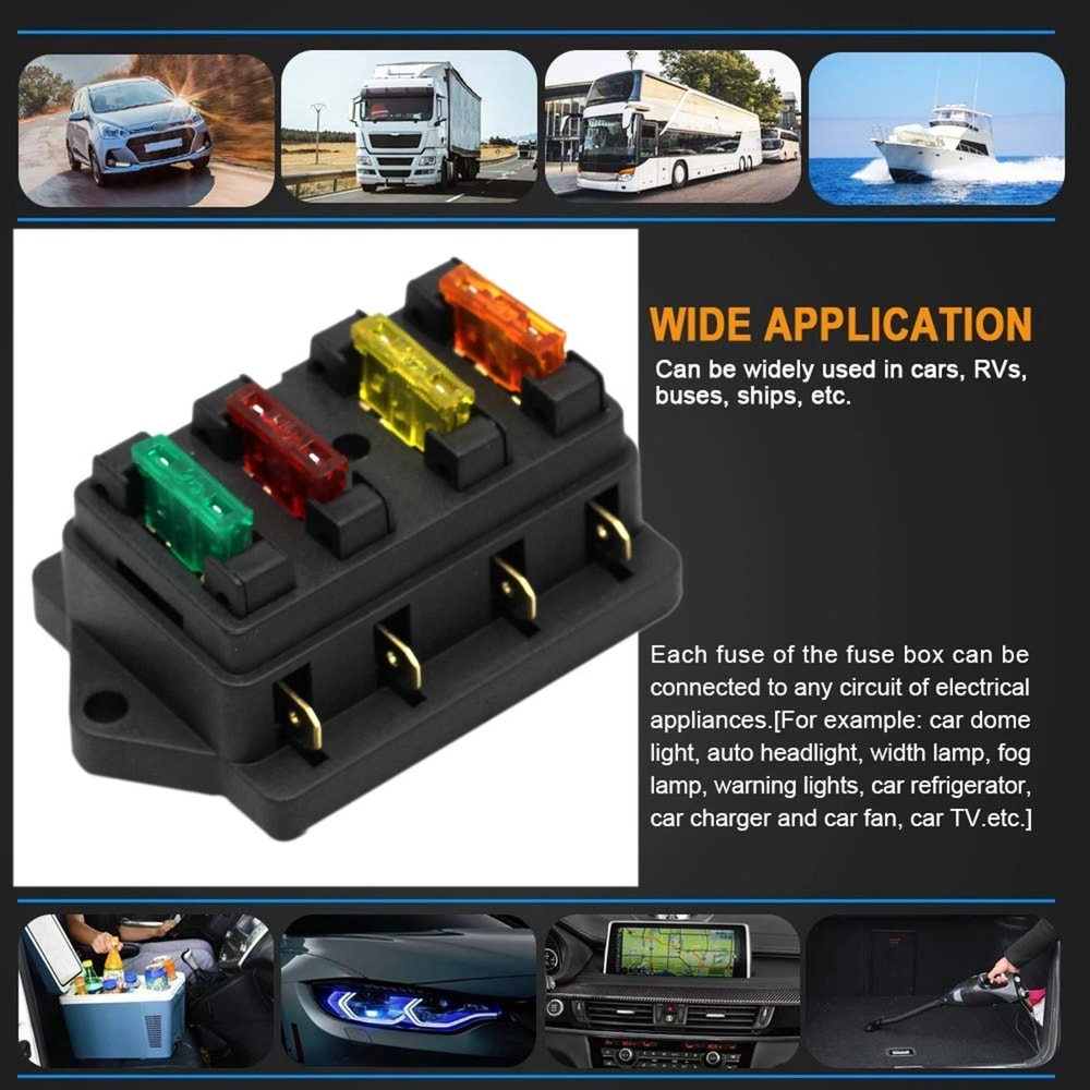 Auto Car Power Distribution Fuse Holder Box 1