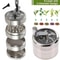 Metal Herb Tobacco Grinder Spice Crusher Compact Durable 10