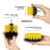 Drill Brush Set For Power Scrubber Attachments Ideal For Carpet Tile Grout Cleaning 6