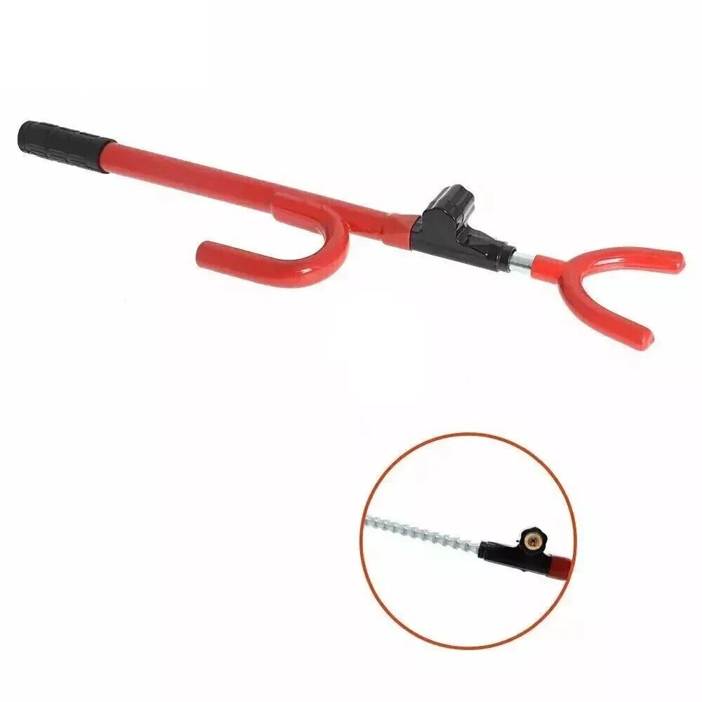 The Club Twin Hooks AntiTheft Steering Wheel Lock For Car Van Truck SUV Universal Fit 7