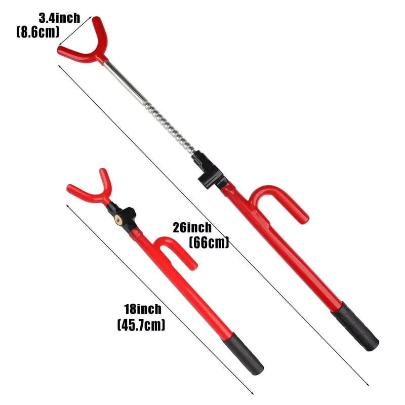 The Club Twin Hooks AntiTheft Steering Wheel Lock For Car Van Truck SUV Universal Fit 3