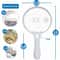 Large Handheld Magnifier With LED Lights Jewelry Loupe And Reading Magnifying Glass 3