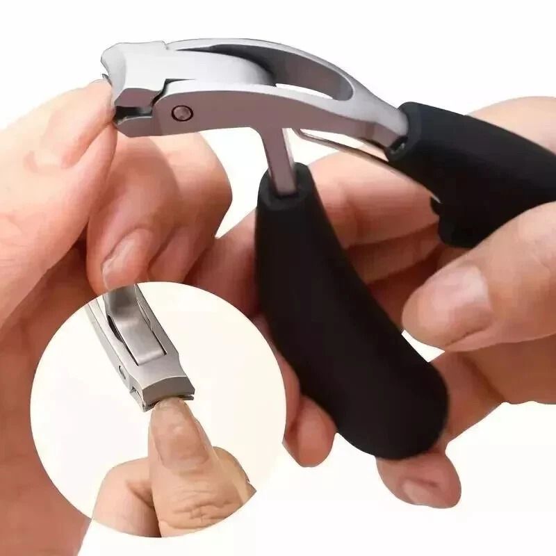 Extra Large Stainless Steel Toe Nail Clippers For Thick Nails Heavy Duty Professional Pedicure Too 0