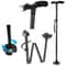 Adjustable Folding Walking Cane With LED Light Portable Lightweight Walking Stick With Carrying C 3
