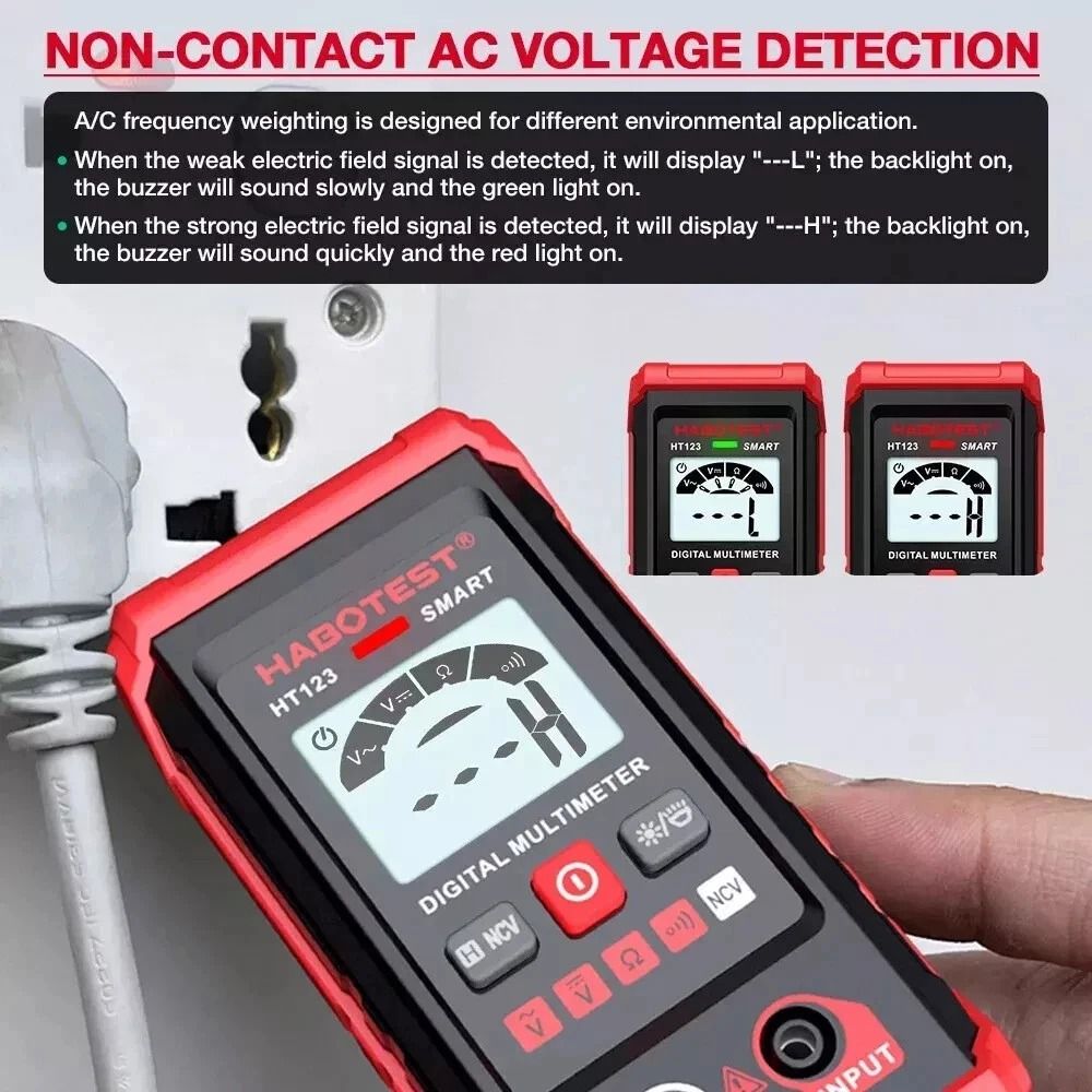 Digital Automotive Car Power Circuit Tester Electrical Probe For ACDC Voltage Detection 2