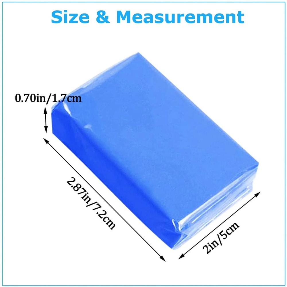 Clay Bar Auto Detailing Kit Car Wash Cleaner Sludge Mud Remover For Paint Care 4