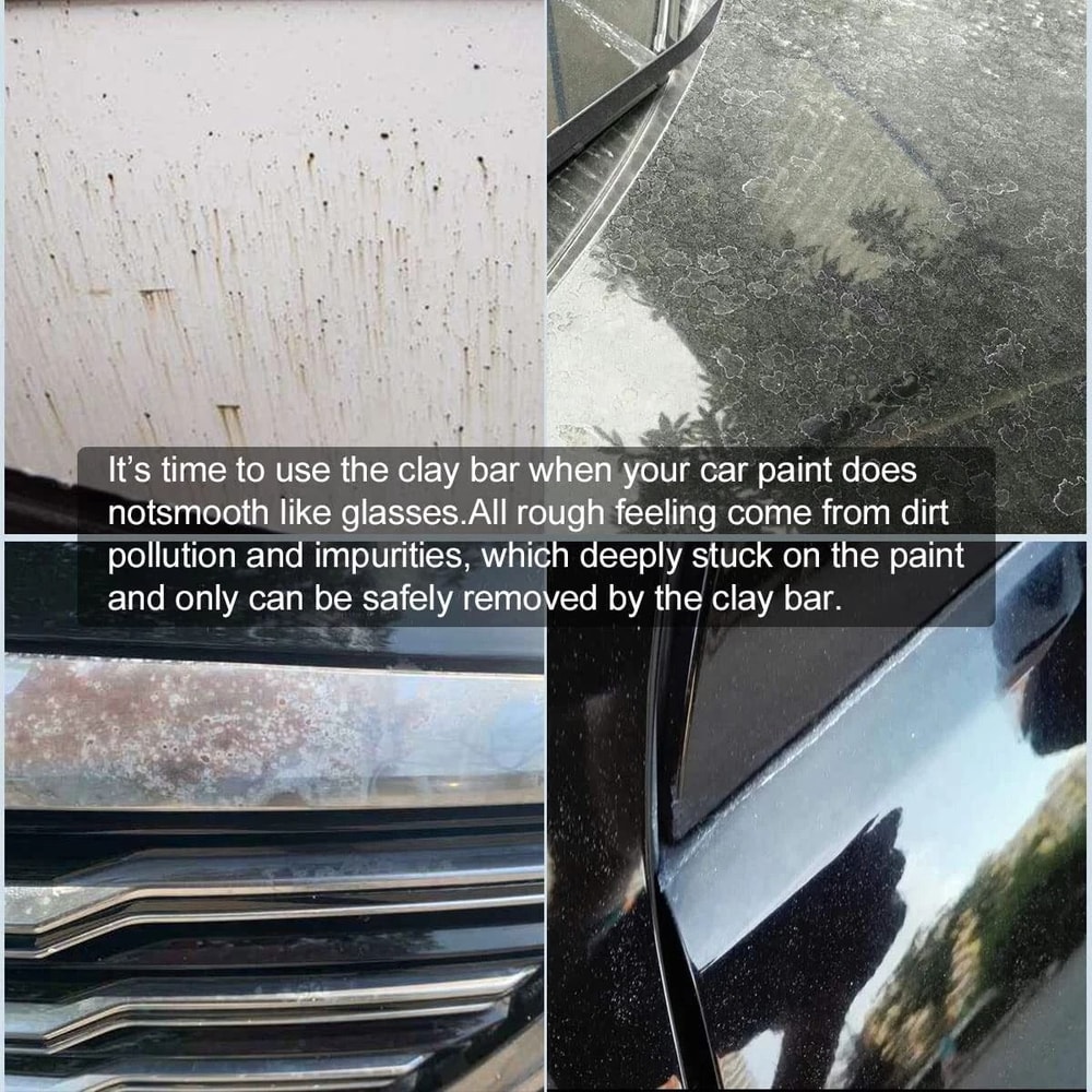 Clay Bar Auto Detailing Kit Car Wash Cleaner Sludge Mud Remover For Paint Care 1