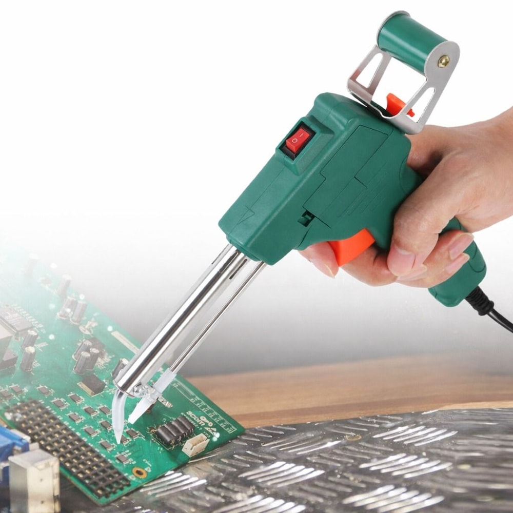 Auto Electric Soldering Iron Gun With Solder Wire Tin Wire 0
