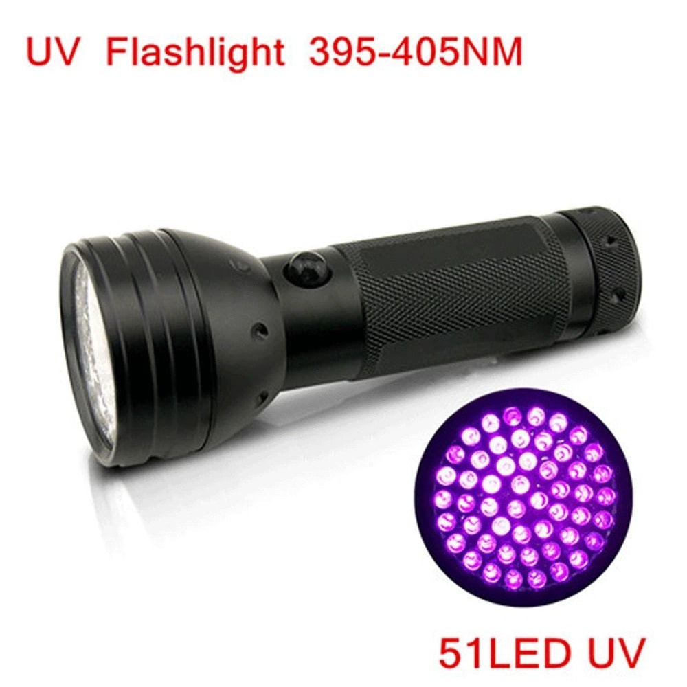 LED Flashlight Blacklight Inspection Lamp Torch Light For Detection Security 6