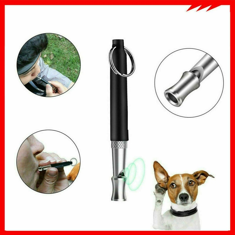 Dog Training Whistle UltraSonic Obedience Stop Barking Sound 2