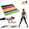 Resistance Band Set For Yoga Pilates Fitness Tube Bands For Abs FullBody Workout 3