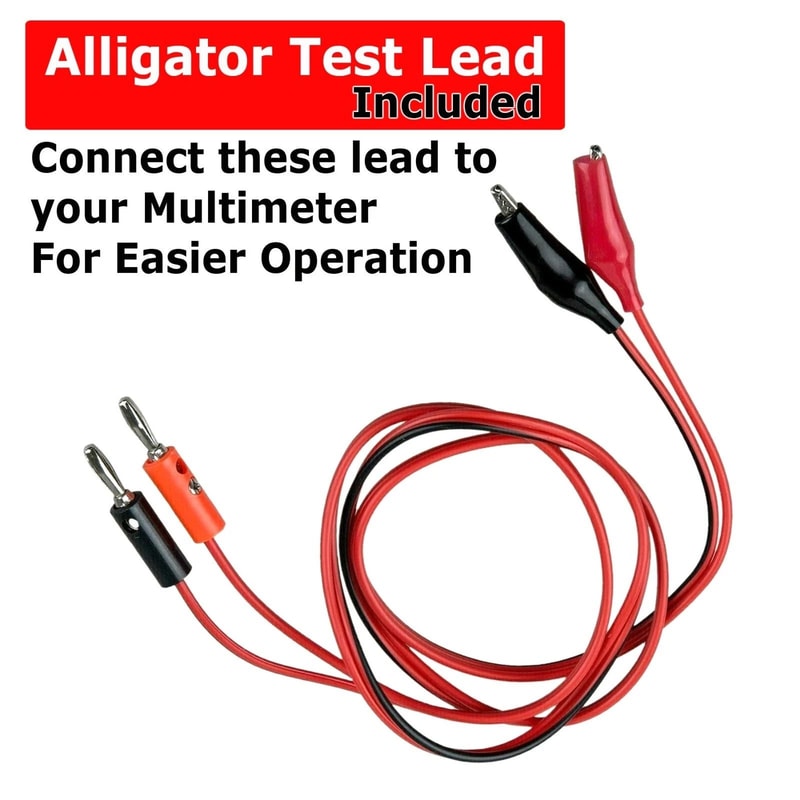 Digital Multimeter Tester Volt Amp Clamp Meter With Auto Range And LCD Display 4