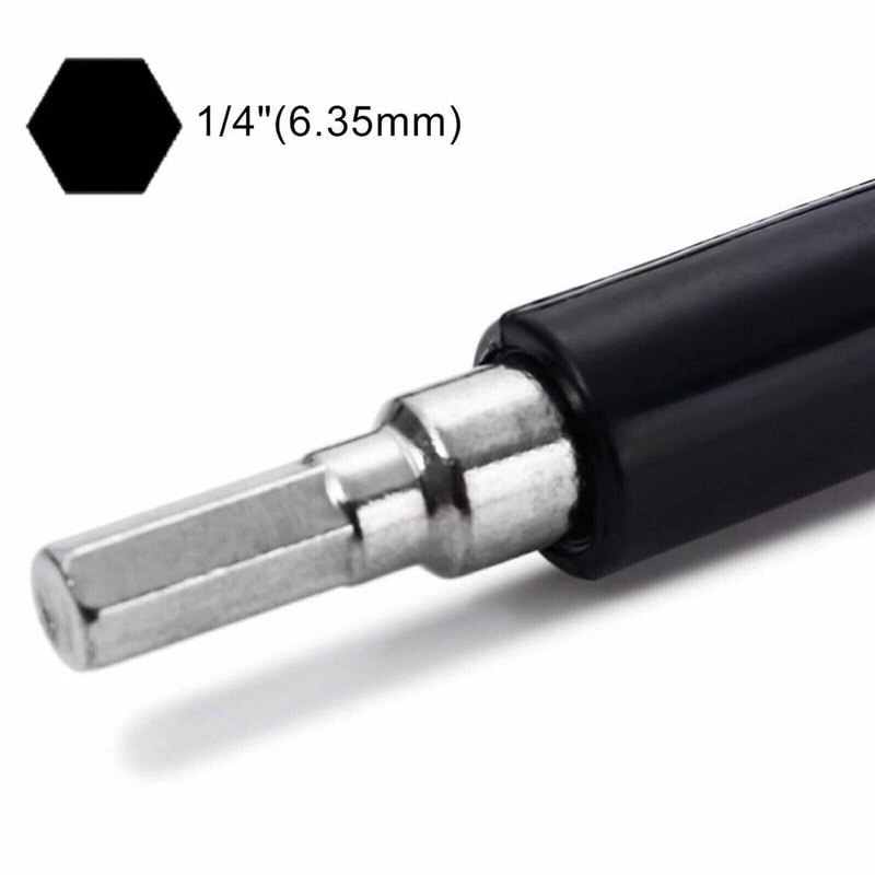 Flexible Shaft Extension Screwdriver Drill Bit Holder For Tight Spaces Attachment Tool 2