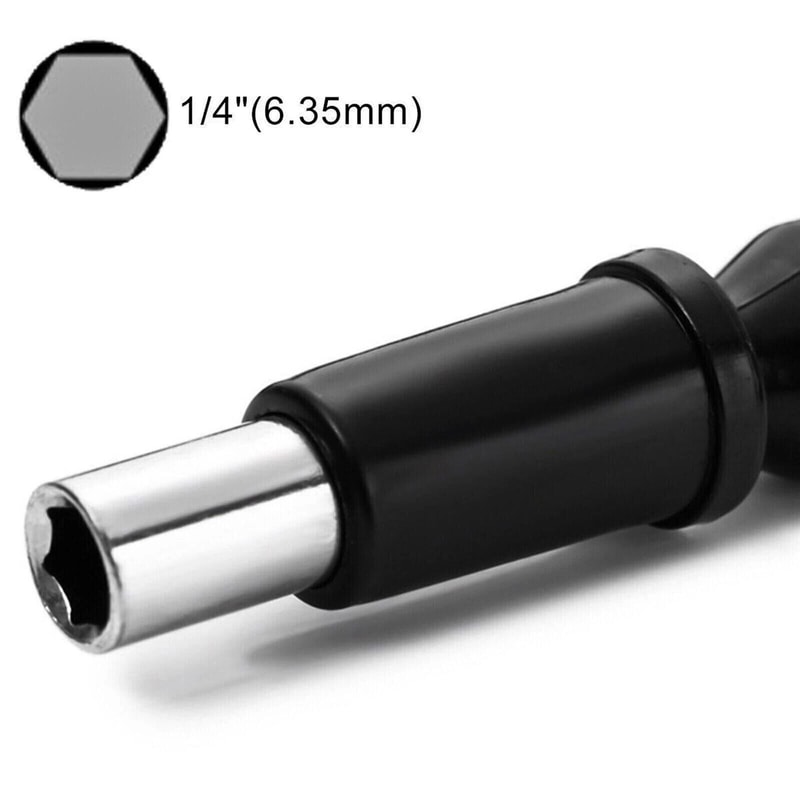Flexible Shaft Extension Screwdriver Drill Bit Holder For Tight Spaces Attachment Tool 3