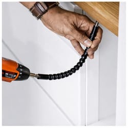 flexible shaft extension screwdriver drill bit holder for tight spaces - attachment tool