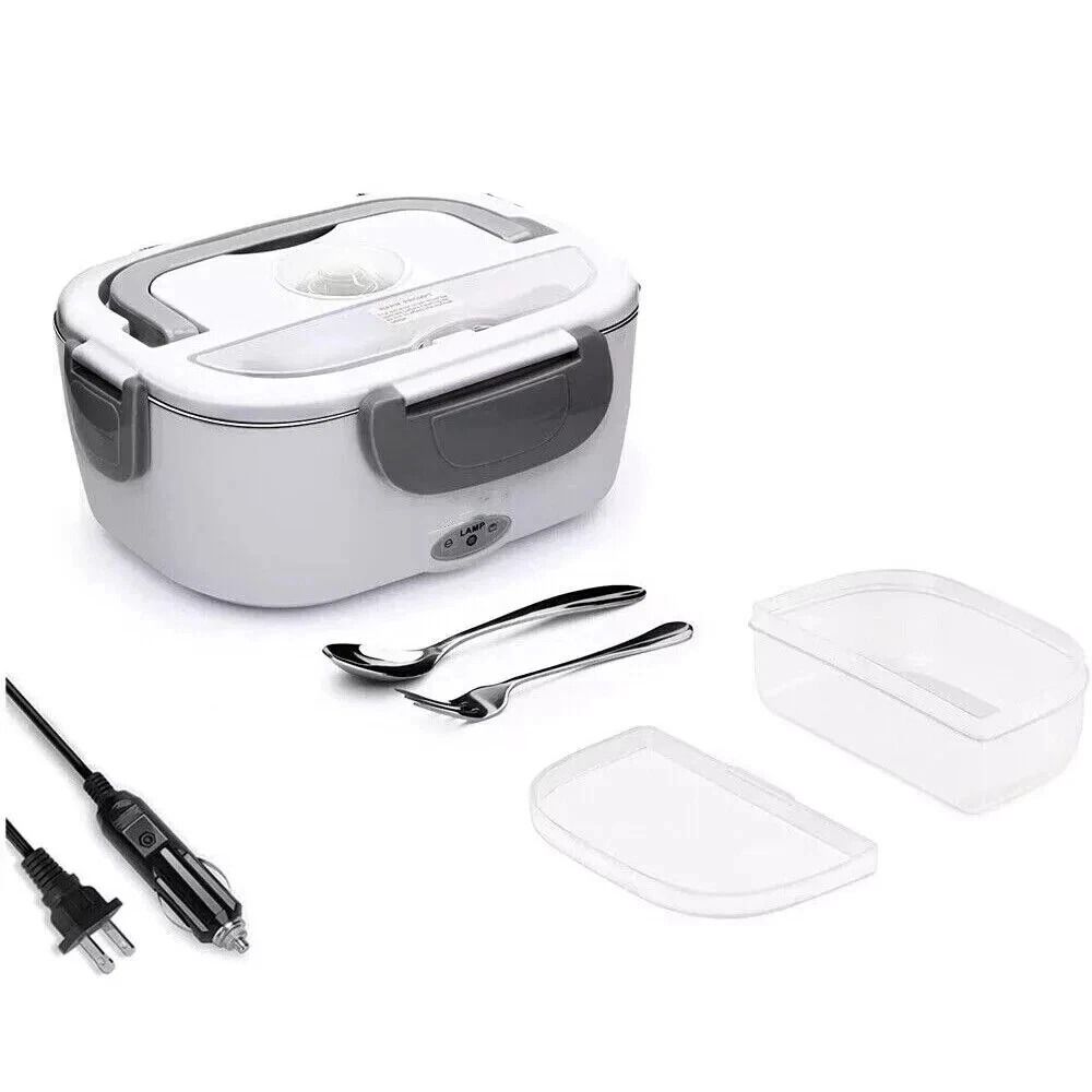 Cordless Electric Lunch Box For Adults Rechargeable Heated Food Warmer Leakproof Portable For Off 9
