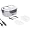 Cordless Electric Lunch Box For Adults Rechargeable Heated Food Warmer Leakproof Portable For Off 9