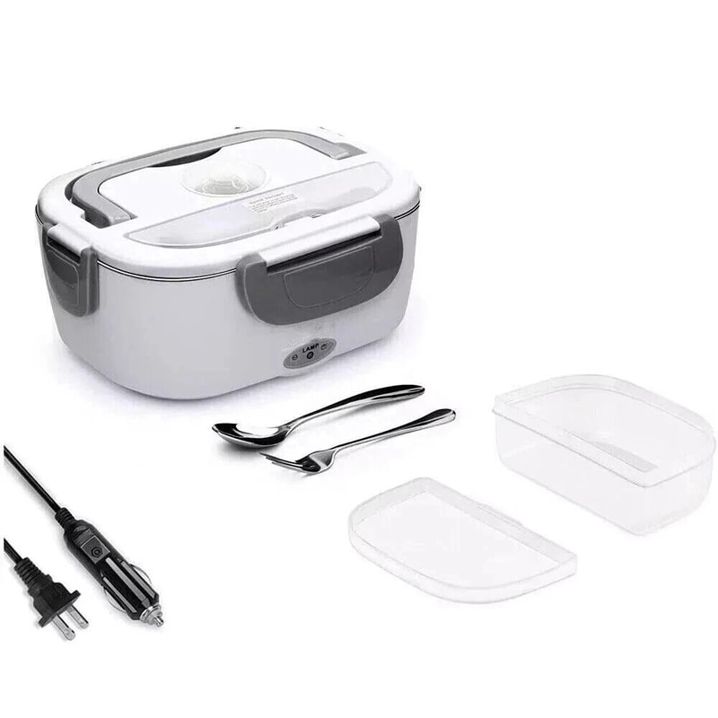 Cordless Electric Lunch Box For Adults Rechargeable Heated Food Warmer Leakproof Portable For Off 9