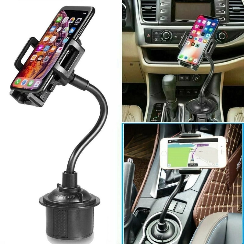 Universal Car Mount Holder For Cell Phones Adjustable Gooseneck Cup Holder Cradle 5