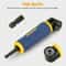 Right Angle Extension Screwdriver Adapter Steel Drill Attachment 6