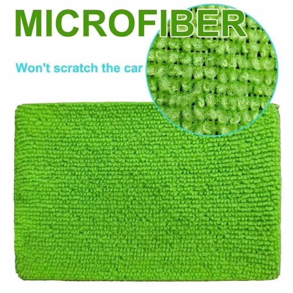 Microfiber Car Window Cleaning Wand Windshield Wiper Tool For Easy Fog Moisture Removal 2