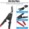 Heavy Duty Car Panel Removal Tool Durable Plastic Fastener And Clip Pry Tool For Easy Car Interior 5