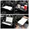 Car Steering Wheel Tray Desk DualSided Work Snack Holder For Laptop Drinks Food 1