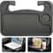 Car Steering Wheel Tray Desk DualSided Work Snack Holder For Laptop Drinks Food 2