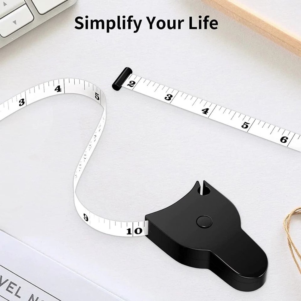 Automatic Telescopic Body Measuring Tape Accurate Portable Waist Arm Leg Body Measurement Tool 5