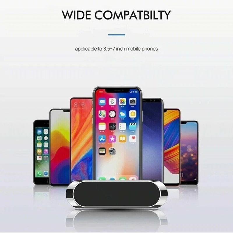 Rotation Magnetic Phone Holder Foldable Car Mount Stand For Dashboard 2