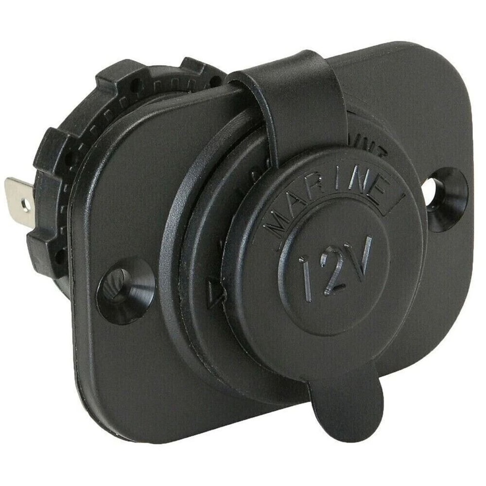 Waterproof Car Boat Motorcycle Cigarette Lighter Socket Durable Power Plug Adapter Outlet 1
