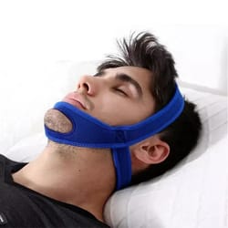snore stop anti snoring chin strap for sleep apnea